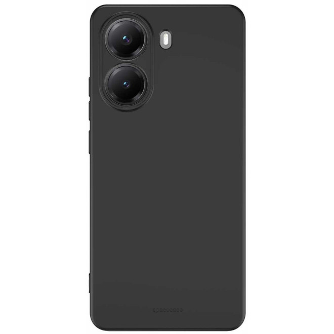 Θήκη Xiaomi Poco X7 Pro Spacecase Silicone Case Σιλικόνης Black