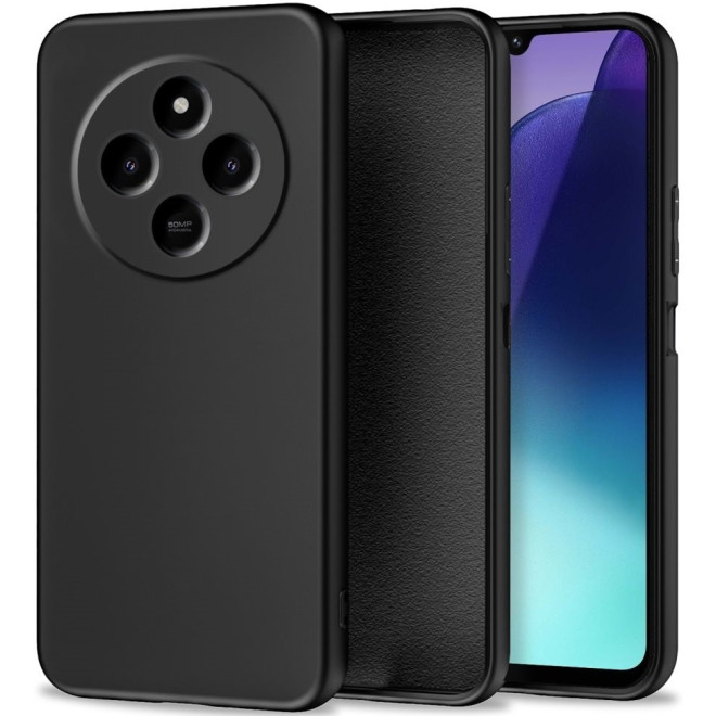 Θήκη Xiaomi Redmi 14C / Poco C75 Tech-Protect Icon Σιλικόνης Black
