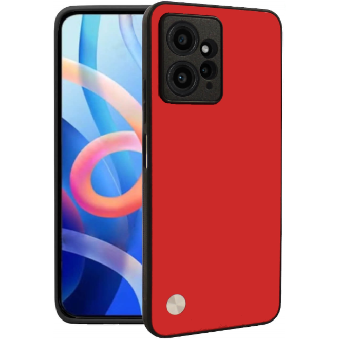 Θήκη Xiaomi Redmi Note 12 4G Bodycell Vegan Cover Σκληρή Red