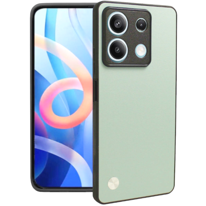 Θήκη Xiaomi Redmi Note 13 Pro 5G / Poco X6 - Bodycell Vegan Cover Σκληρή - Light Green