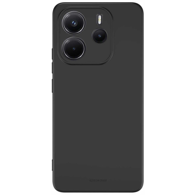 Θήκη Xiaomi Redmi Note 14 5G Spacecase Silicone Case Σιλικόνης Black