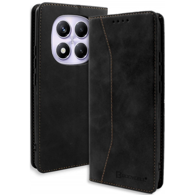 Θήκη Xiaomi Redmi Note 14 Pro 4G Bodycell Book Case Πορτοφόλι Black