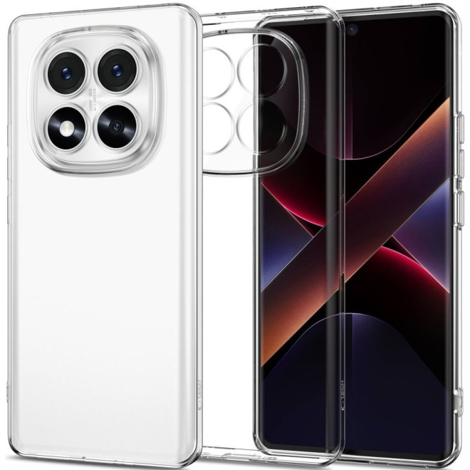 Θήκη Xiaomi Redmi Note 14 Pro 5G / Poco X7 Tech-Protect FlexAir Διάφανη Σιλικόνης Clear