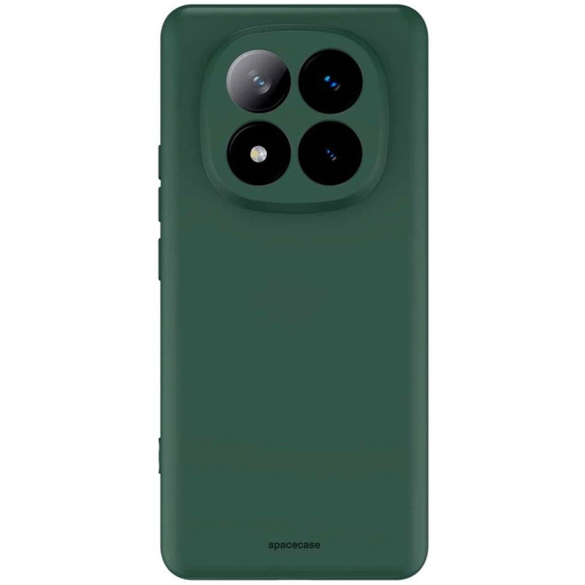 Θήκη Xiaomi Redmi Note 14 Pro Plus 5G Spacecase Silicone Case Σιλικόνης Dark Green