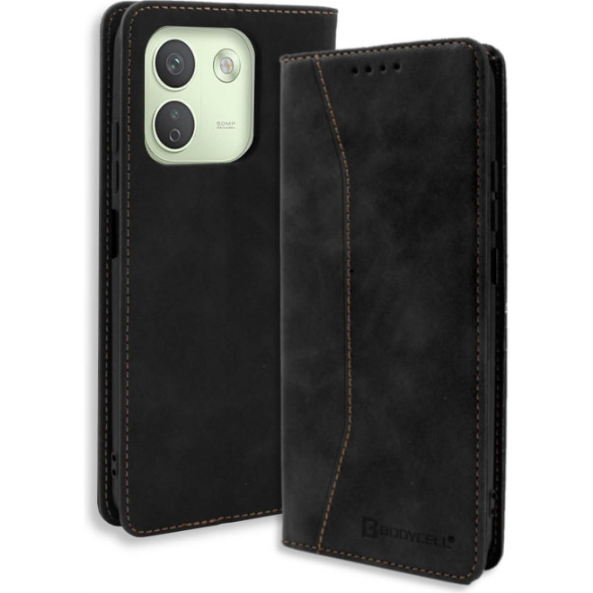 Θήκη Xiaomi Redmi Note 17 Pro Max Bodycell Book Case Πορτοφόλι Black