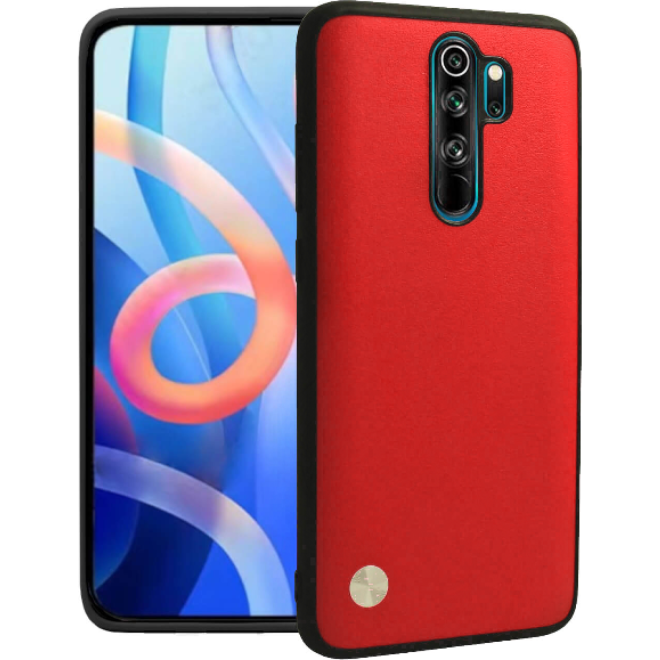 Θήκη Xiaomi Redmi Note 8 Pro Bodycell Vegan Cover Σκληρή Red