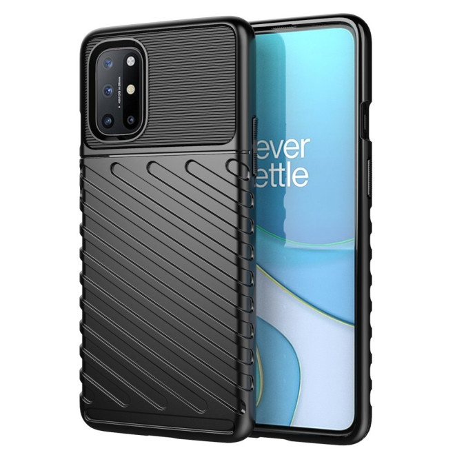 Thunder Case Ανθεκτική Θήκη Σιλικόνης - OnePlus 8T - Black