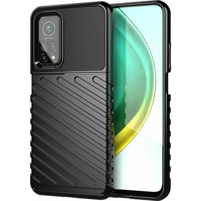 Thunder Case Ανθεκτική Θήκη Σιλικόνης Xiaomi Mi 10T / 10T Pro - Black 