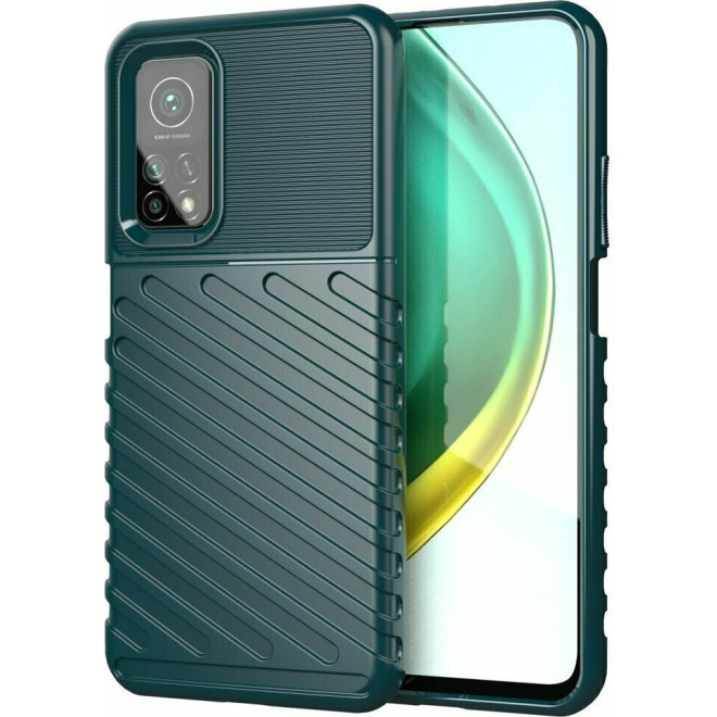 Thunder Case Ανθεκτική Θήκη Σιλικόνης Xiaomi Mi 10T / 10T Pro - Green