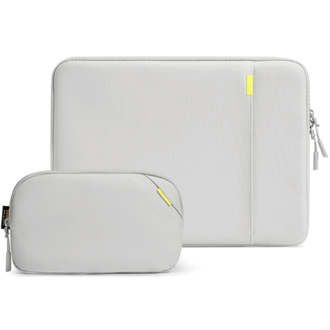 Tomtoc Recycled Sleeve - Σετ Θήκη Versatile A13 για MacBook Pro 16" και Accessory Pouch Θήκη για Αξεσουάρ - Gray