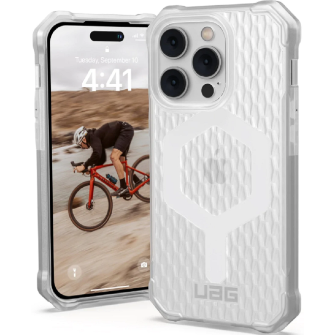 UAG Essential Armor Ανθεκτική MagSafe θήκη Σιλικόνης - Apple iPhone 14 Pro - Frosted Ice