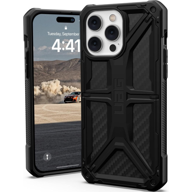 UAG Monarch - Ανθεκτική Θήκη Apple iPhone 14 Pro Max - Carbon Fiber
