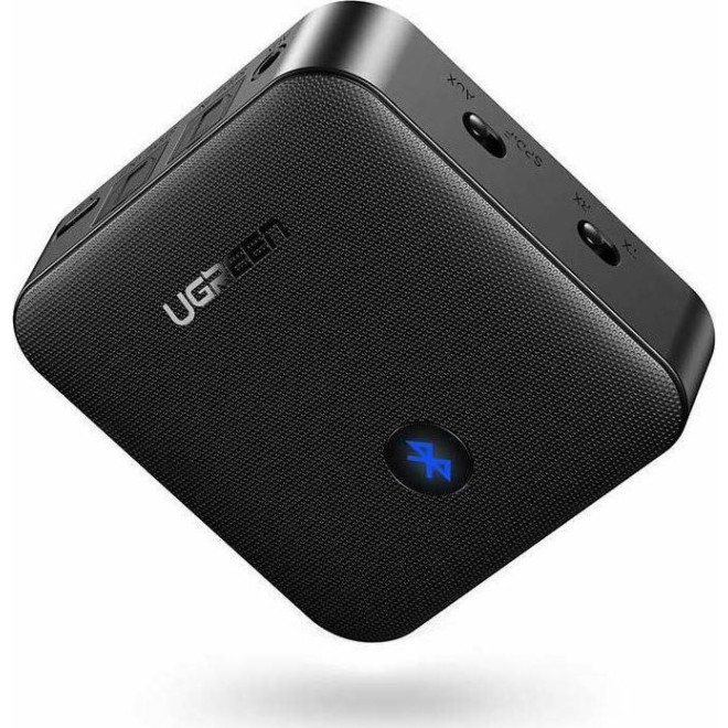 Ugreen Bluetooth 2 in 1 Transmitter/Receiver aptX - Αντάπτορας για Ασύρματη Μετάδοση & Λήψη Ήχου - Black 