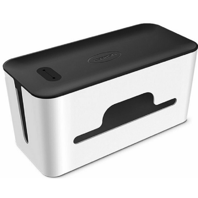 Ugreen LP110 Universal Cable Management Box - Κουτί Οργάνωσης Καλωδίων - L - 42.5 x 17.5 x 15.5 cm - Black / White