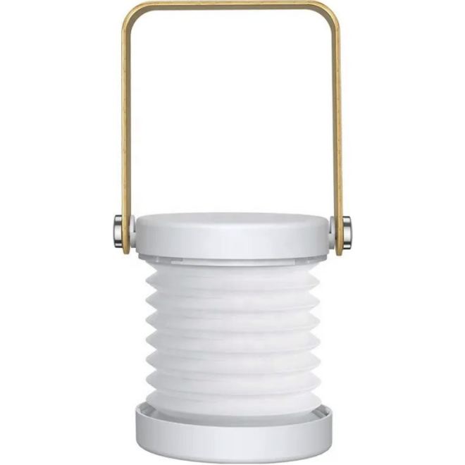 Usams Moonlight Multi-function LED Night Lamp - Φορητή Επαναφορτιζόμενη Λάμπα Νυκτός LED με Λειτουργία Αφής - 1200mAh - White