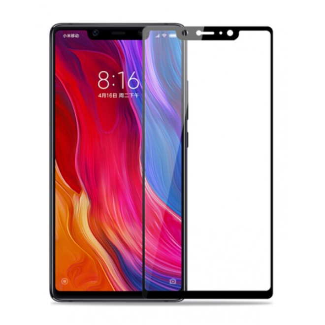 Vivid Full Face Tempered Glass - Αντιχαρακτικό Γυαλί Οθόνης Xiaomi Mi 8 Lite - Black