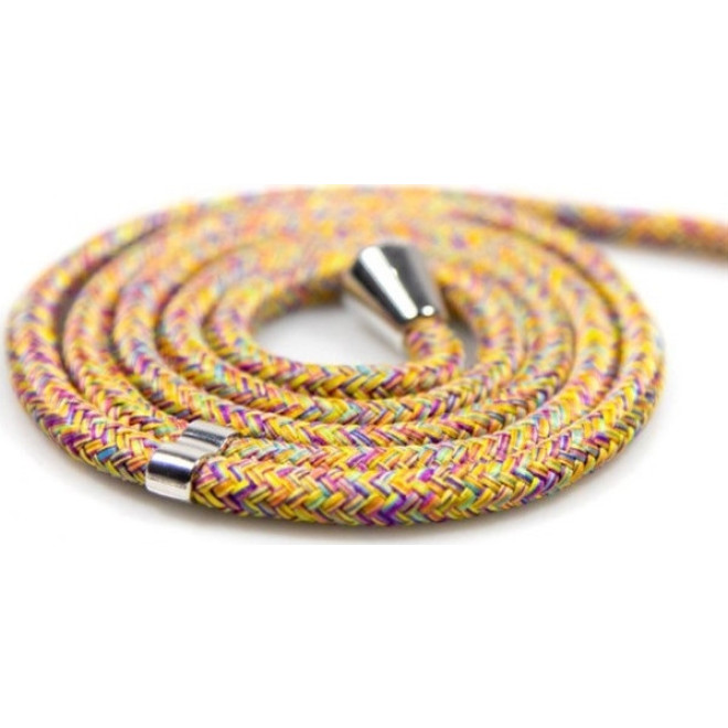 Vivid Necklace Hanging Rope - Λουράκι Λαιμού για Θήκες Κινητών - 2 Τεμάχια - Rainbow / Pink