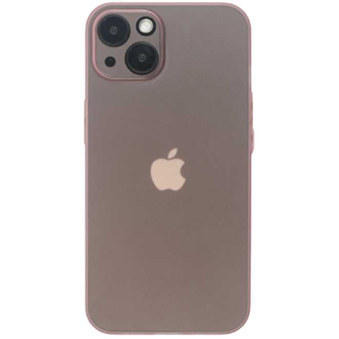 Vivid Θήκη Σιλικόνης Slim Apple iPhone 13 -Transparent / Pink