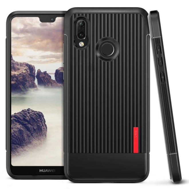 VRS Design Θήκη Single Fit Label Huawei P20 Lite - Black