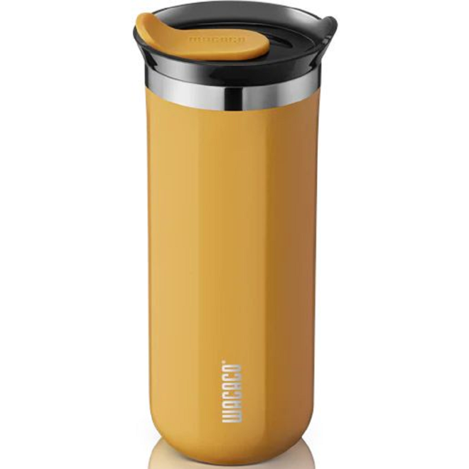 Wacaco Octaroma Grande Travel Mug - Θερμός από Ανοξείδωτο Ατσάλι - BPA Free - 435ml - Amber Yellow