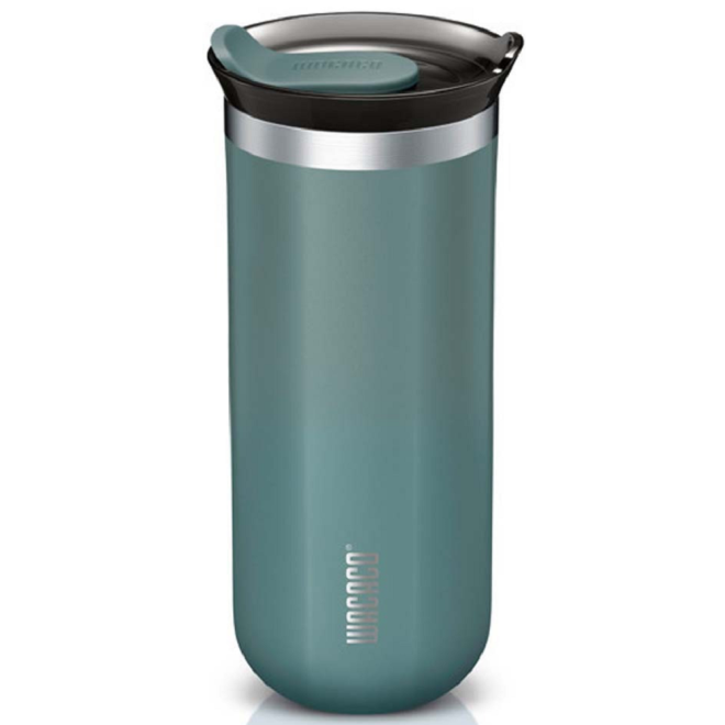 Wacaco Octaroma Grande Travel Mug - Θερμός από Ανοξείδωτο Ατσάλι - BPA Free - 435ml - Cadet Blue