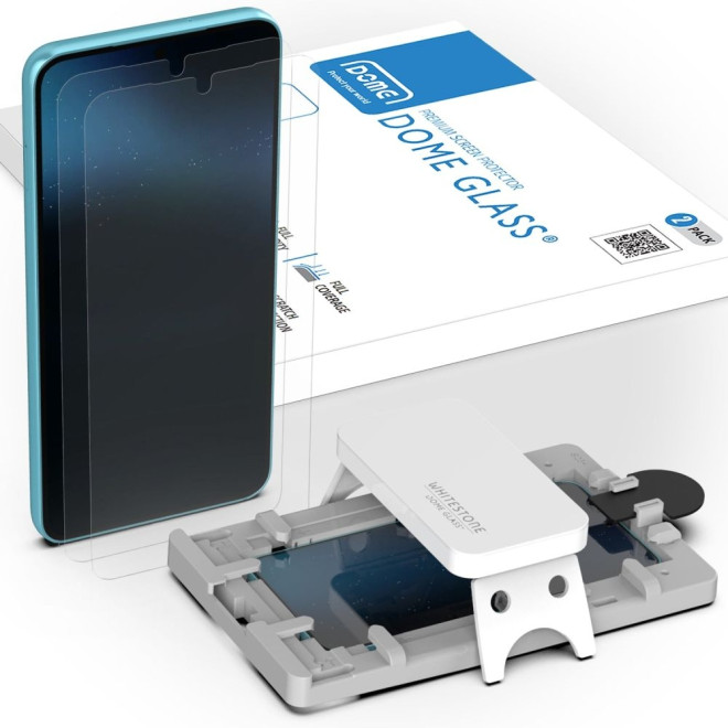 Whitestone Dome Glass - Liquid Optical Clear Adhesive & Installation Kit - Σύστημα Προστασίας Οθόνης Samsung Galaxy S23 - 2 Τεμάχια