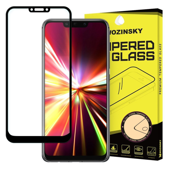 Wozinsky Tempered Glass - Fullface Αντιχαρακτικό Γυαλί Οθόνης Huawei Mate 30 Lite - Black