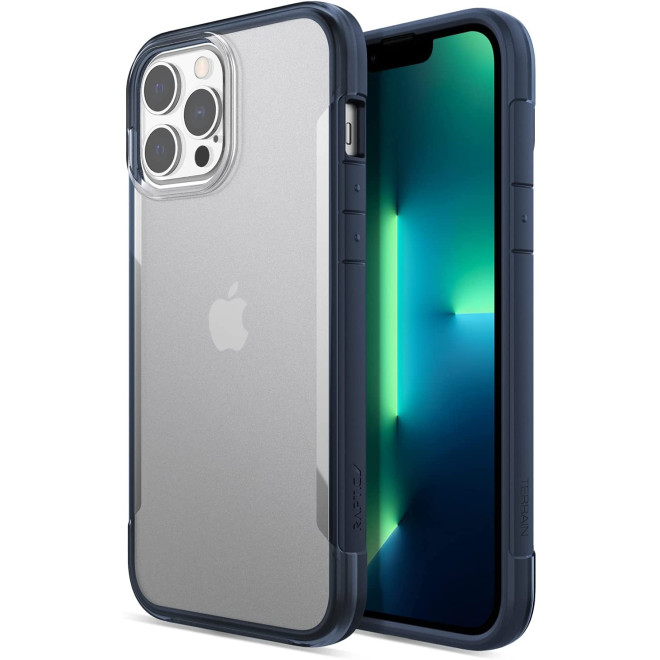 X-Doria Raptic Case Terrain Polycarbonate Biodegradable - Βιοδιασπώμενη Θήκη Apple iPhone 13 Pro Max - Blue