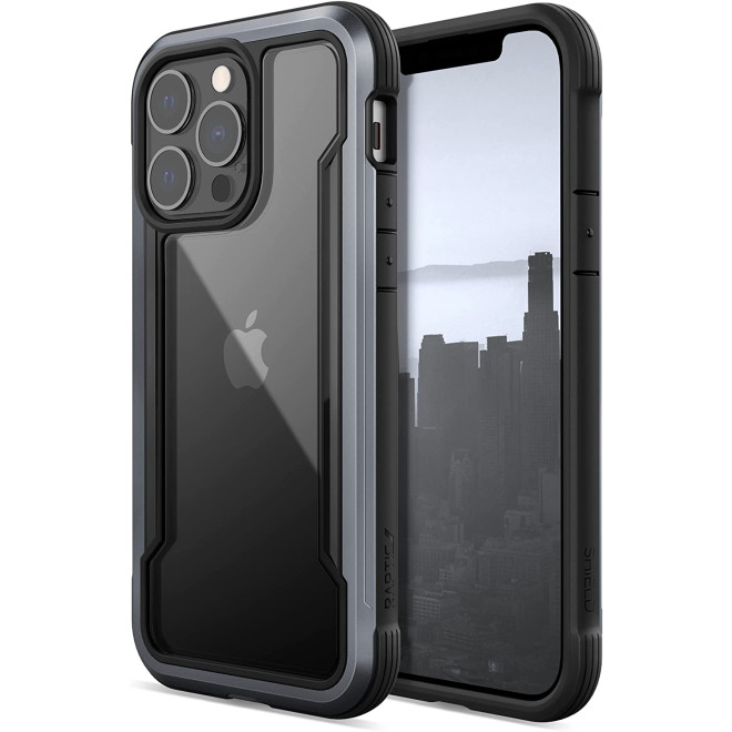X-Doria Raptic Shield Pro Ανθεκτική Αντιμικροβιακή Θήκη Apple iPhone 13 Pro - Black