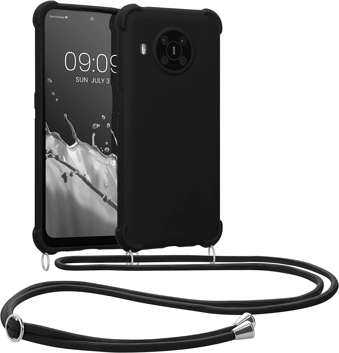 Cover Trasparente Kwmobile Per Nokia X20 / X10 – Custodia Morbida In TPU Ultrasottile Con Micropunti - 5