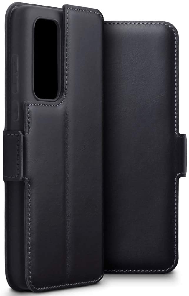 Terrapin Δερμάτινη Θήκη - Πορτοφόλι Huawei P40 - Black