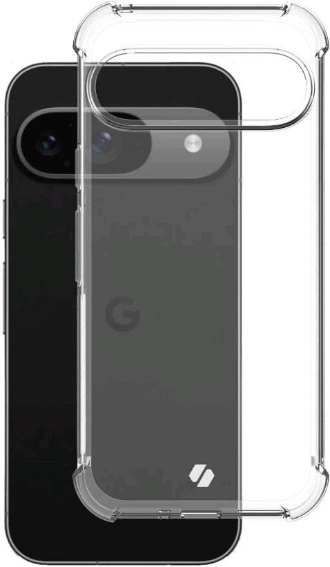 Διάφανη Θήκη Σιλικόνης - Google Pixel 9 / 9 Pro - Spacecase Anti-Shock - 1mm - Clear
