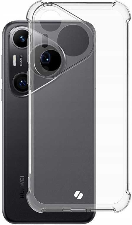 Διάφανη Θήκη Σιλικόνης - Huawei Pura 70 - Spacecase Anti-Shock - 1mm - Clear (5905719110239)