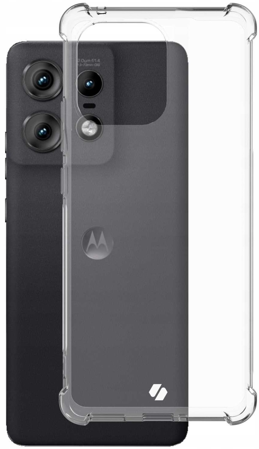 Διάφανη Θήκη Σιλικόνης - Motorola Edge 50 Pro - Spacecase Anti-Shock - 1mm - Clear