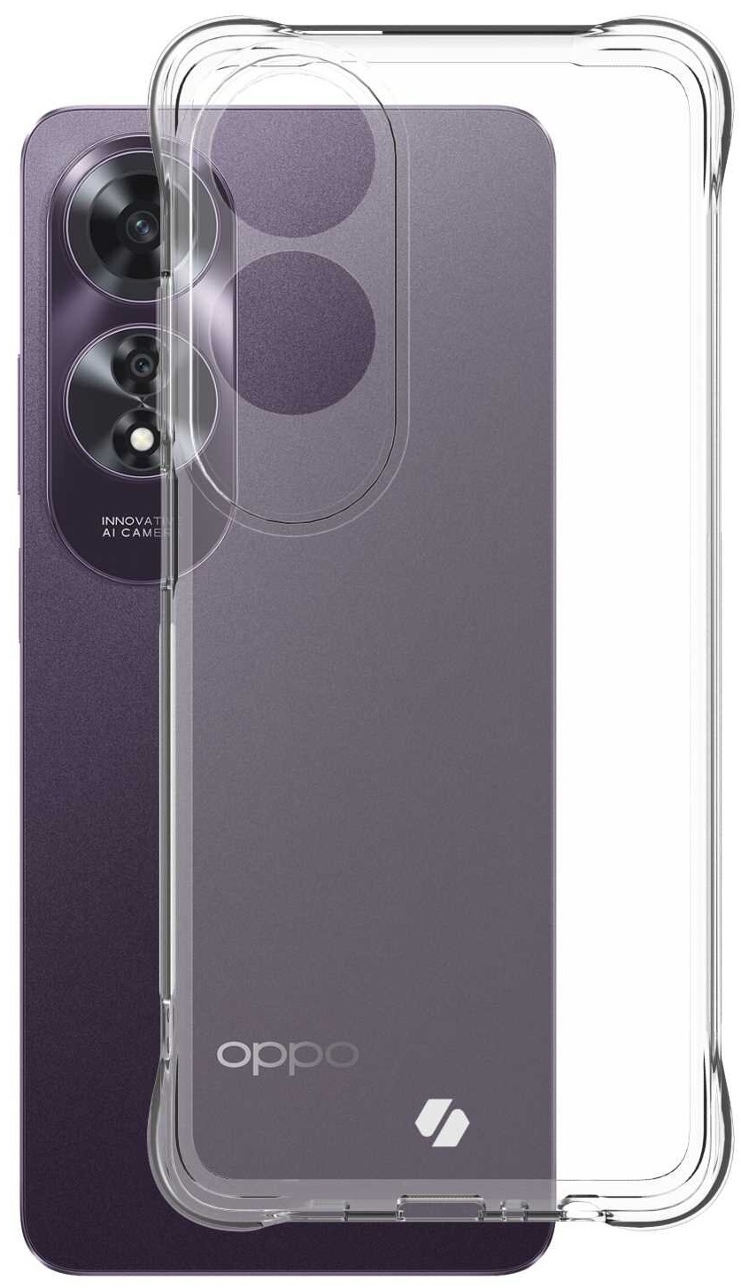 Διάφανη Θήκη Σιλικόνης - Oppo A60 - Spacecase Anti-Shock - 1mm - Clear