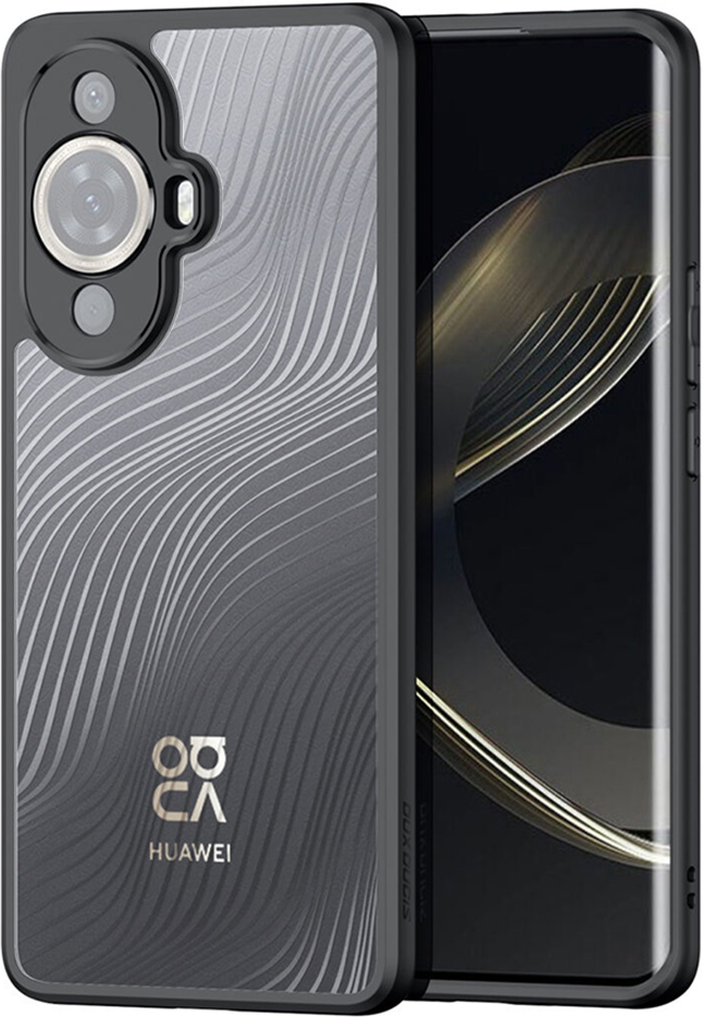 DuxDucis Aimo Series - Premium Ημιδιάφανη Σκληρή Θήκη - Huawei Nova 11 Pro / Nova 11 Ultra - Black