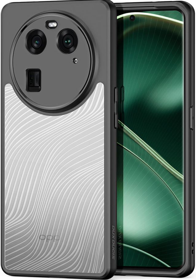 DuxDucis Aimo Series - Premium Ημιδιάφανη Σκληρή Θήκη - Oppo Find X6 - Black
