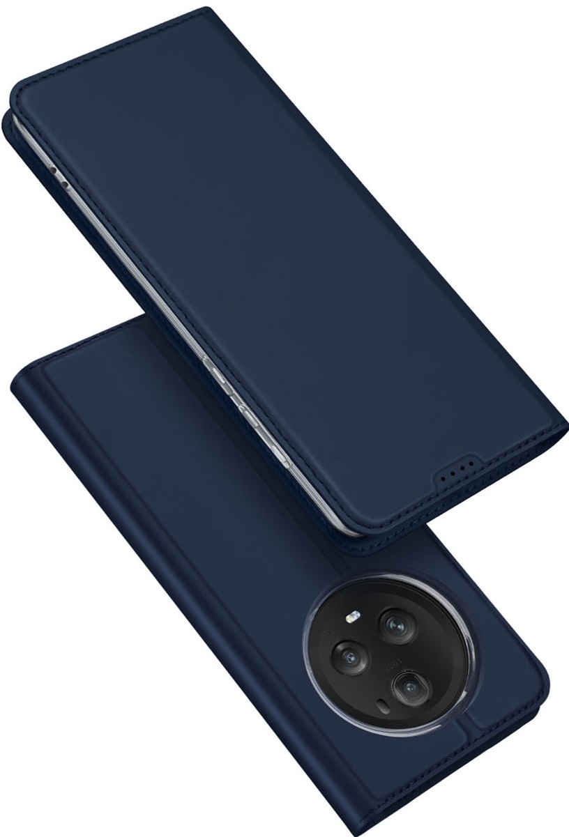 Duxducis SkinPro Θήκη Πορτοφόλι Honor Magic5 Pro - Blue 