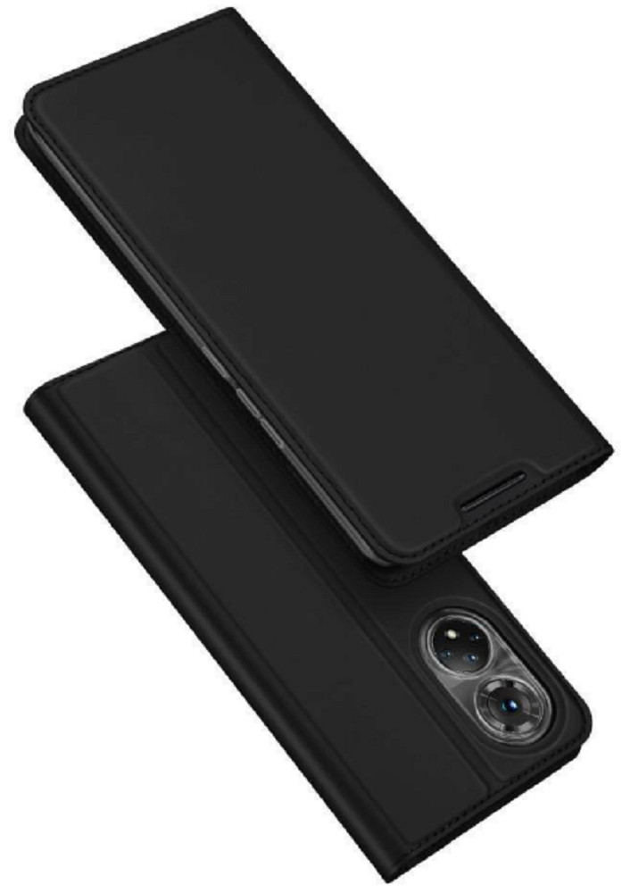Duxducis SkinPro Θήκη Πορτοφόλι Huawei Nova 9 / Honor 50 - Black