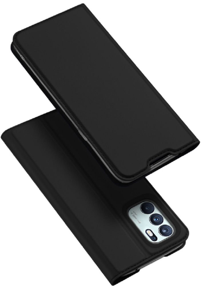 Duxducis SkinPro Θήκη Πορτοφόλι Oppo Reno6 4G - Black
