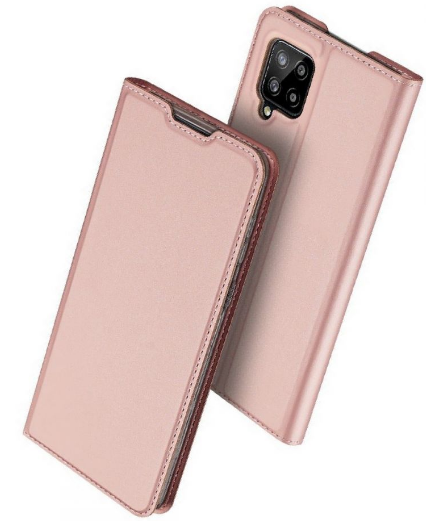 Duxducis SkinPro Θήκη Πορτοφόλι Samsung Galaxy A42 5G - Rose Gold