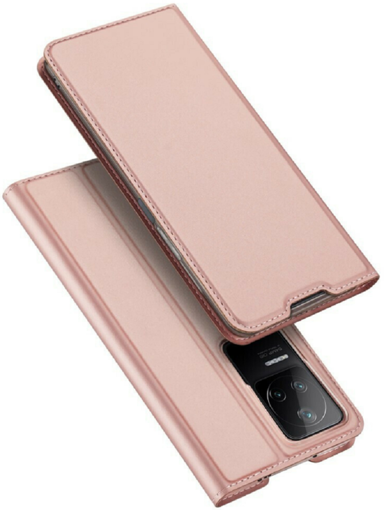 Duxducis SkinPro Θήκη Πορτοφόλι Xiaomi Poco F4 - Pink