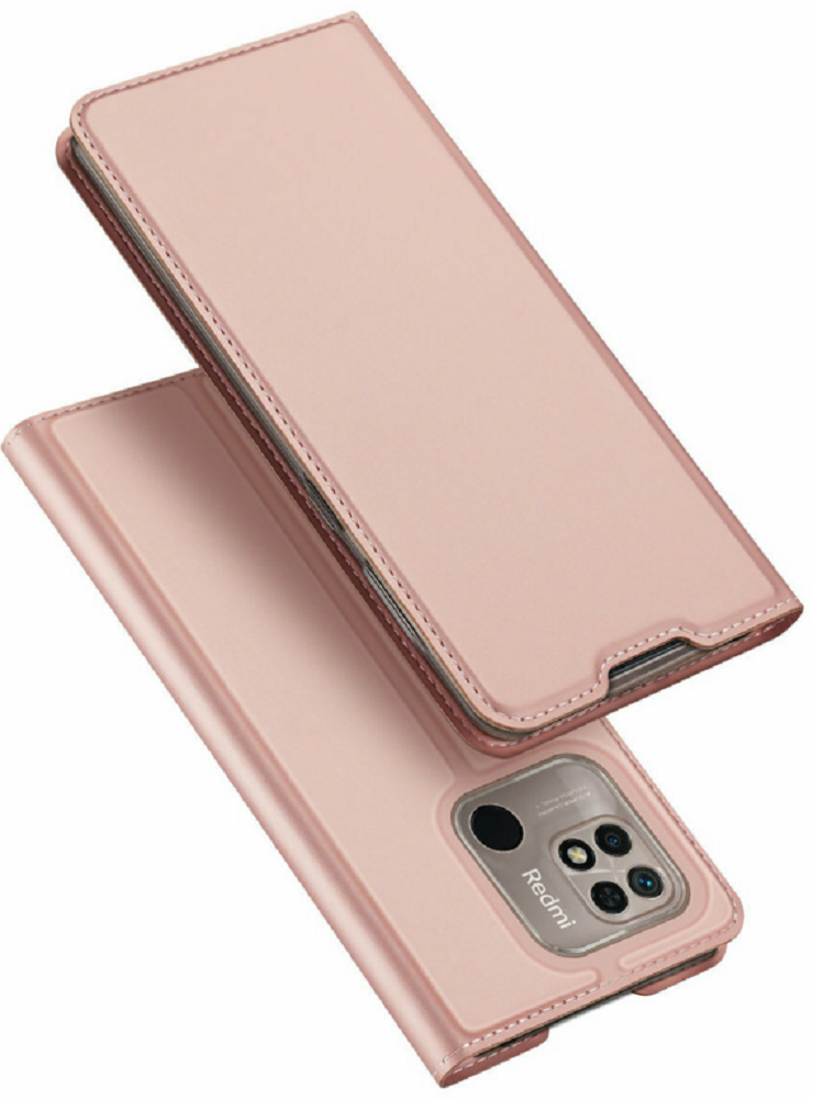 Duxducis SkinPro Θήκη Πορτοφόλι Xiaomi Redmi 10C - Pink