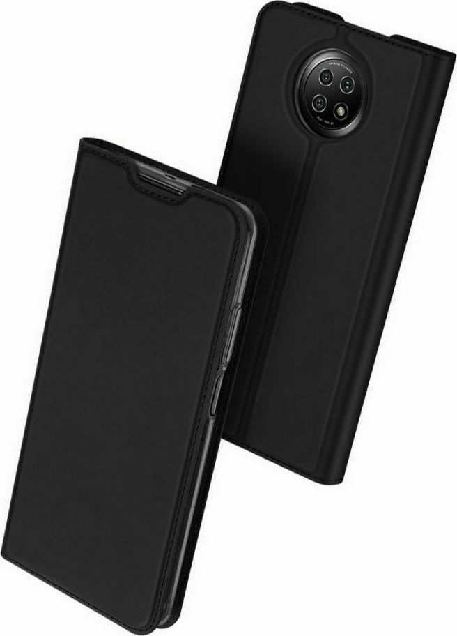Duxducis SkinPro Θήκη Πορτοφόλι Xiaomi Redmi Note 9T 5G - Black 