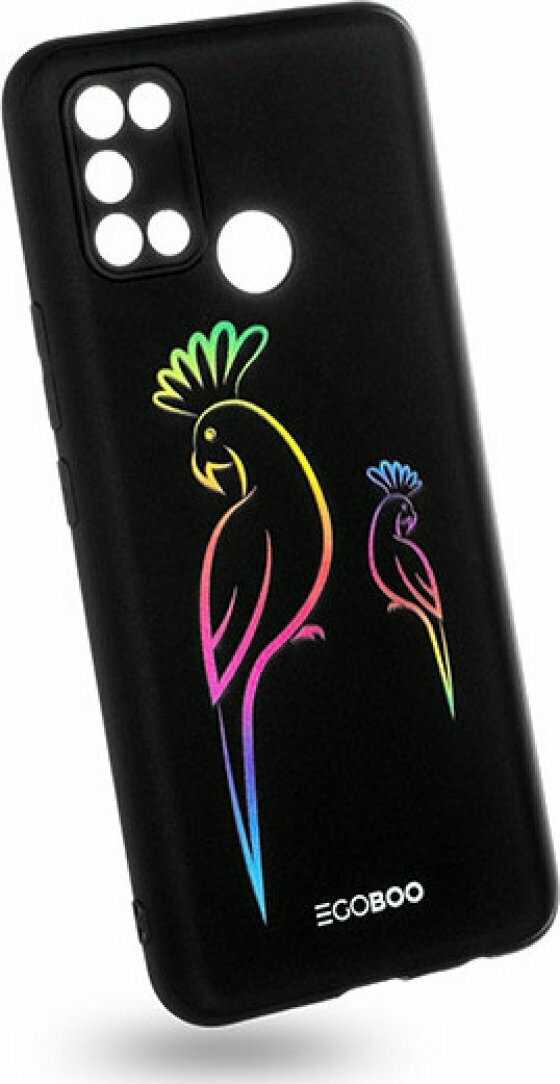 Egoboo Mat Θήκη Σιλικόνης Realme 7i - Parrot Neon