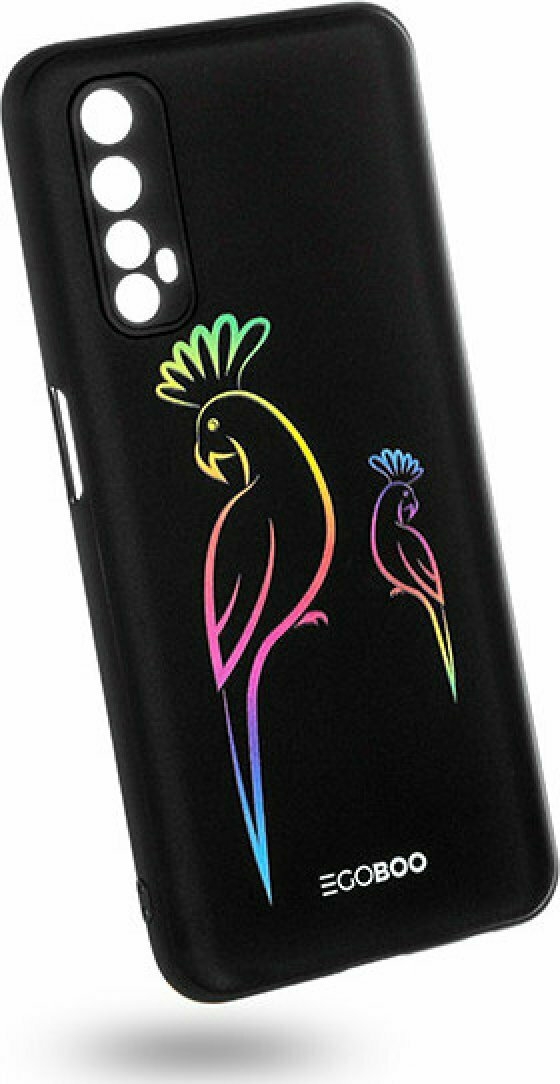 Egoboo Mat Θήκη Σιλικόνης Realme 7 - Parrot Neon