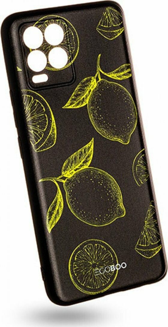Egoboo Mat Θήκη Σιλικόνης Realme 8 / 8 Pro - Lemons Fluo 