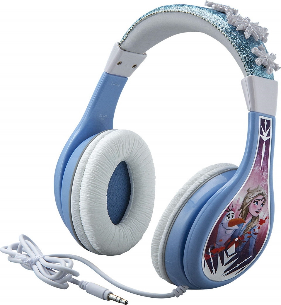 eKids Frozen 2 - Ενσύρματα Ακουστικά Κεφαλής για Παιδιά - Light Blue / White 
