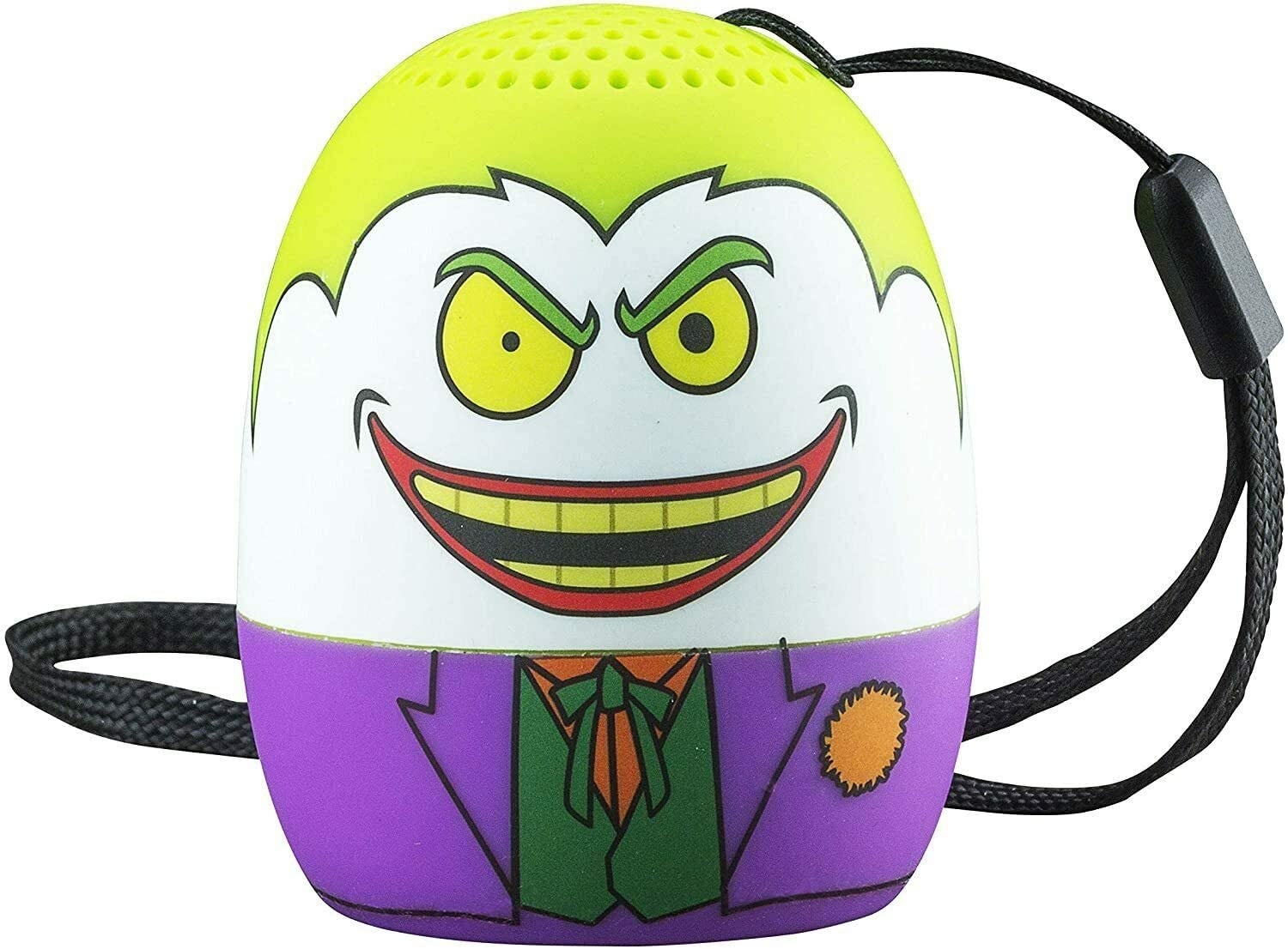 eKids iHome DC Comics Joker - Ασύρματο Φορητό Bluetooth Ηχείο για Παιδιά με Λουράκι Καρπού - Purple / Green