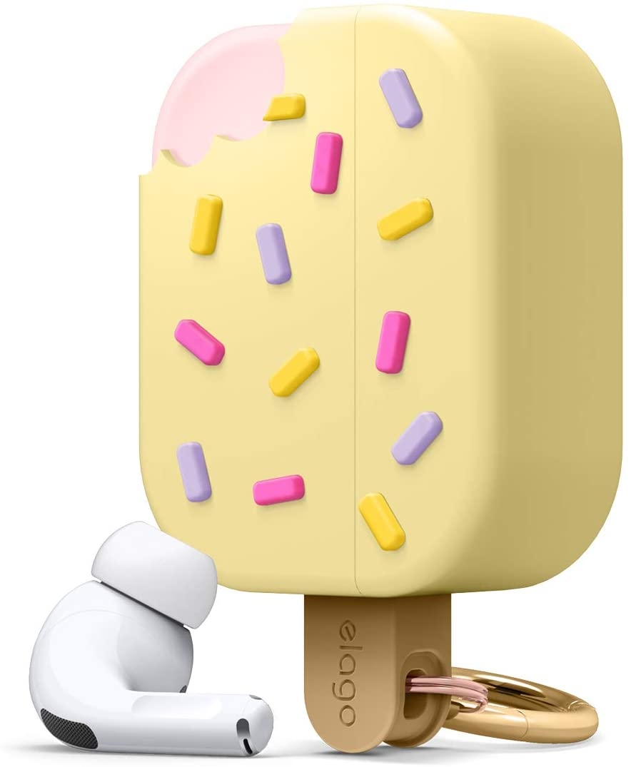 Elago AirPods Ice Cream Case - Θήκη Σιλικόνης για AirPods Pro 1st Gen - Yellow